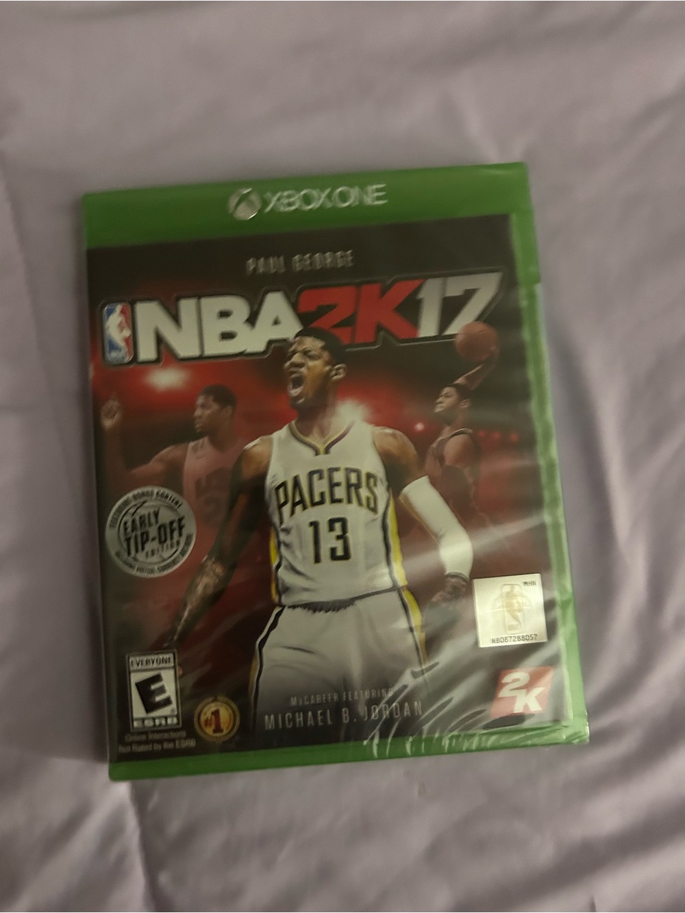 Xbox One NBA 2K17 Video Game - Green Case